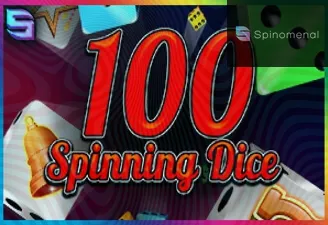 100 Spinning Dice